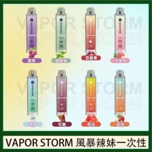 VAPOR STORM風暴辣妹一次性主機充電7500口(5%)